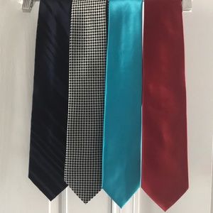 Set of 4 Neckties
